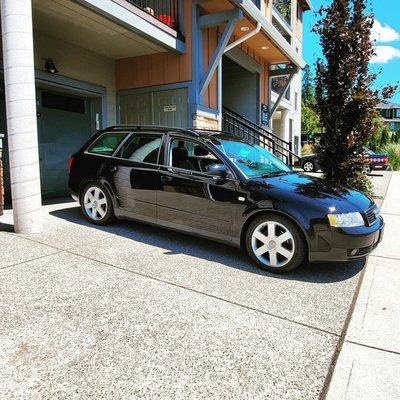 2003 Audi A4 complete detail completed in Issaquah Highlands, WA.