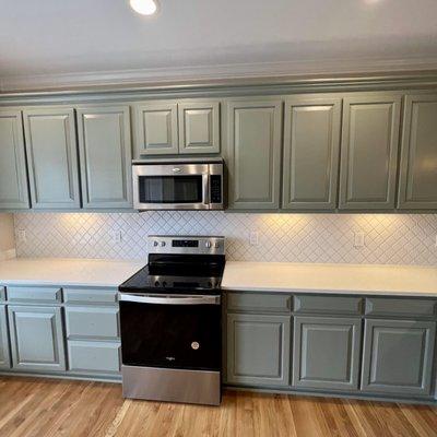 Refinished Cabinets