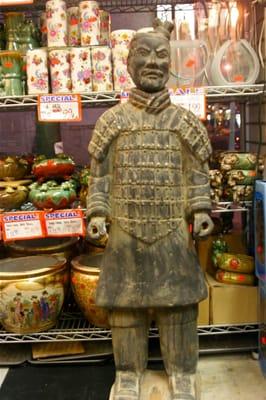 Terracotta warrior for your home.