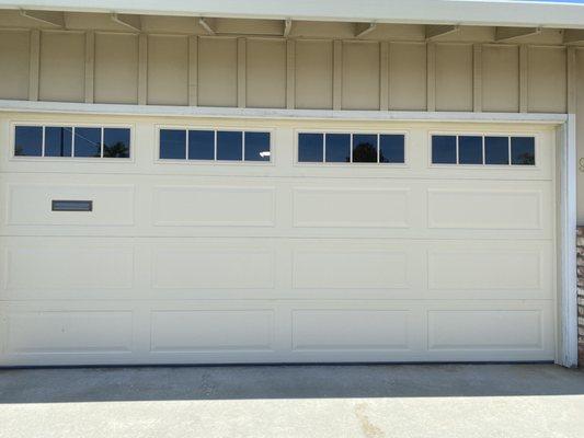 Bright sunny windows & mail slot