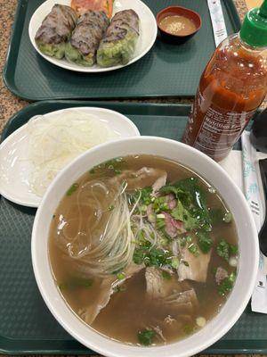 Pho eye round and brisket