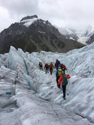 Trekking in the Swiss Alps