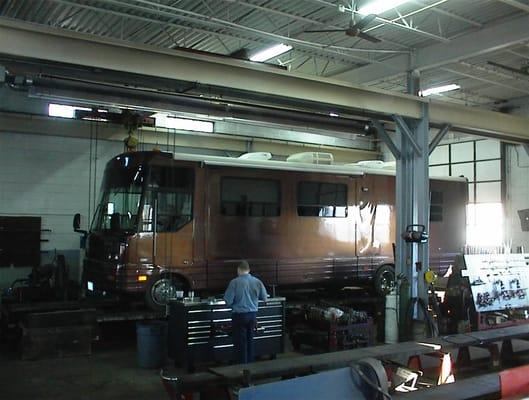 Our technicians are capable of aligning passenger vehicles, light/medium & heavy duty trucks and motorhomes!