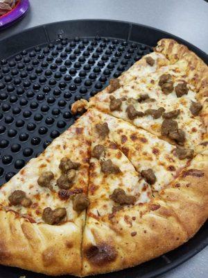 Sausage pizza