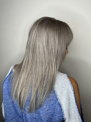 Grey color refresh and blowout