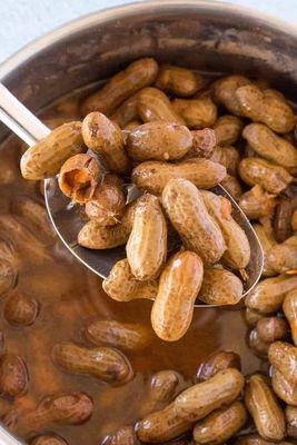 Boiled peanuts, great for a cold rainy day.