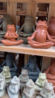 Zen frogs in diff poses