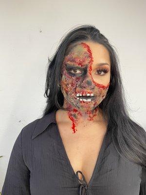 Our instructor's look from her SFX Workshop.