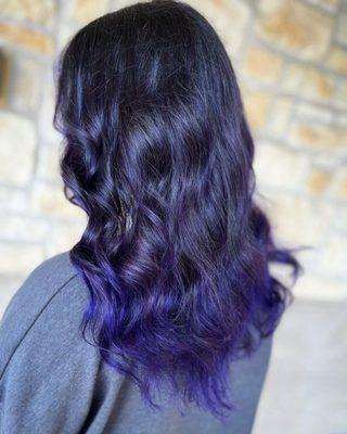 Purple hair