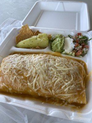 Wet burrito $10