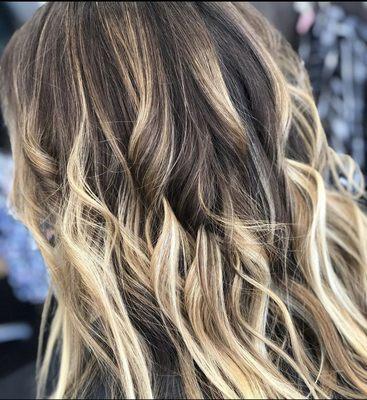 Balayage and Haircut