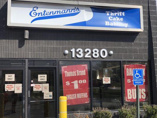 Entenmann's Thrift Cake Bakery