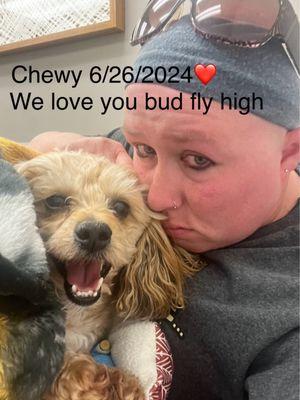 Me and Chewy on his last day on earth