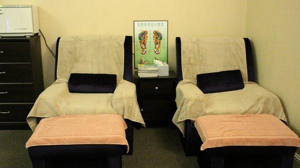 Reflexology chairs