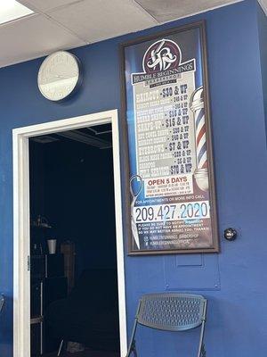 Humble beginnings barbershop