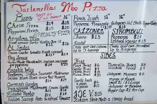 Moo Pizza Menu (1 of 2)