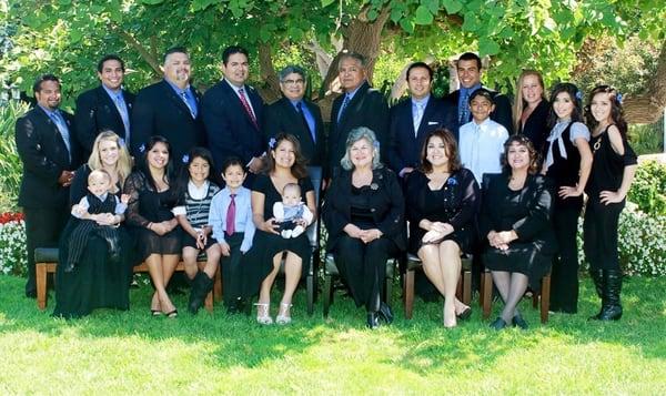 The Perez Family and Staff