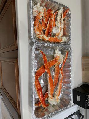 Winco's Alaskan King Crab legs! Delicious