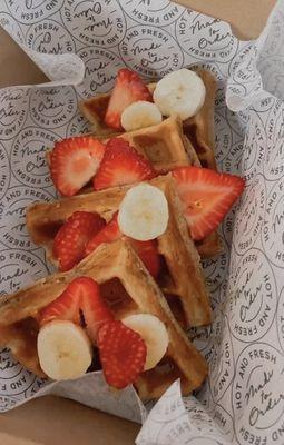 Protein waffles!