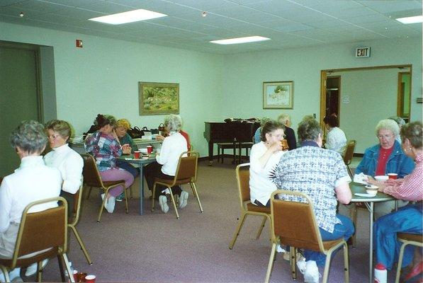 Playing Bridge in the Sunroom