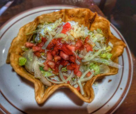 tsco chicken fajita salad