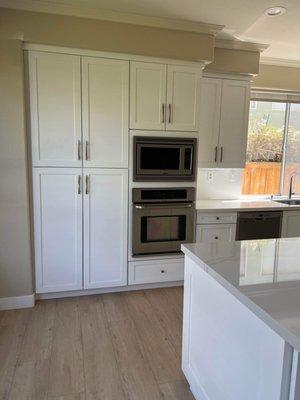 Kitchen cabinets