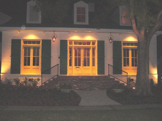 Make your home inviting with exterior lighting