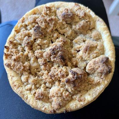 Apple crumb pie