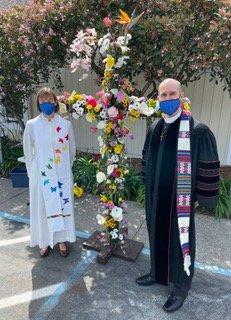 Pastor Bethany Nelson and Senior Pastor Rob McClellan Westminster Presbyterian Church Tiburon