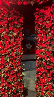 Rose Iron Gate leading into downstairs Man Cave Speakeasy