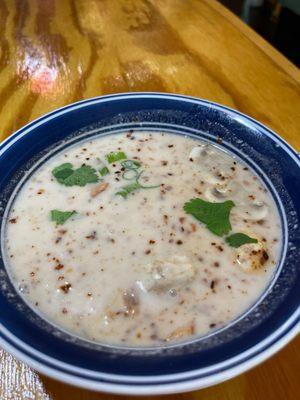 Tom Kha Chicken Thai hot.