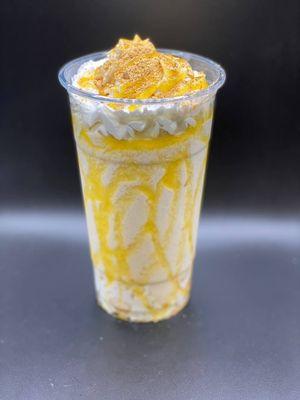 Banana Pudding 24g Protein Smoothie- less than 300 calories