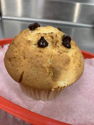 Chocolate chip muffin