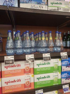 Small inventory of Clearly Canadian.