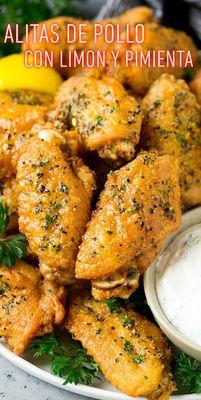 Lemon pepper wings