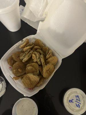 Fried pickles