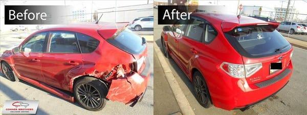 Conner Brothers Body Shop Before After