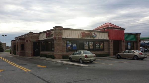 Northland Wendy's off Lima Road. A BP Gas station is connected.