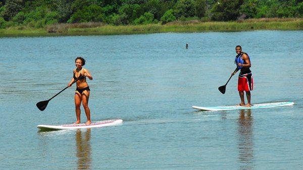 Take out one of our stand up paddleboards for an adventure from our dock. or bring your own for more lighthouse and beach adventure paddles