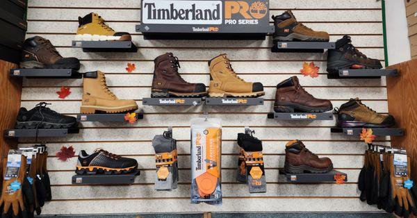 Timberland Pro wall