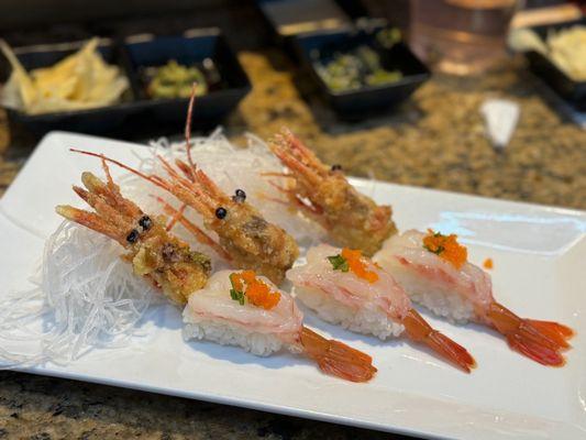 Sweet Shrimp sushi