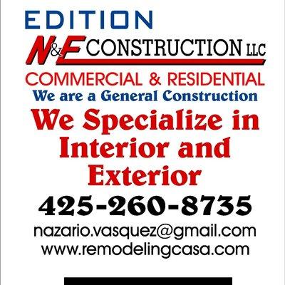 Edition N&E Construction