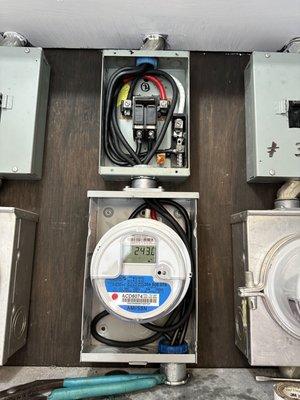 Meter can to be replaced