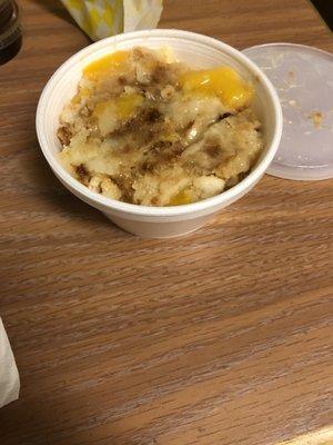 Peach  Cobbler. Delicious