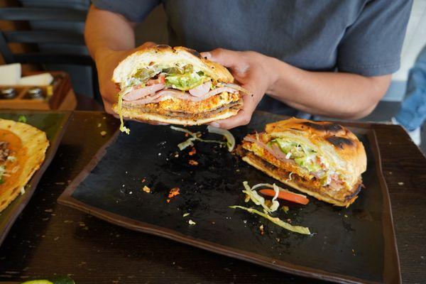 The best mexican tortas in Half Moon Bay, CA