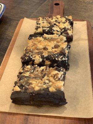 Cookie Dough Black Bean BROWNIES!