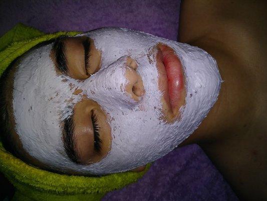 Lavender/tea tree Mask for Acne treatment