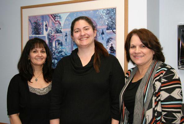 Karen Nutt, Kim Kress and Stephanie Bowyer