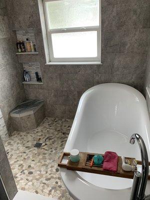 Tub and shower cleaning