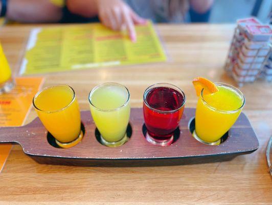 Mimosa flight.